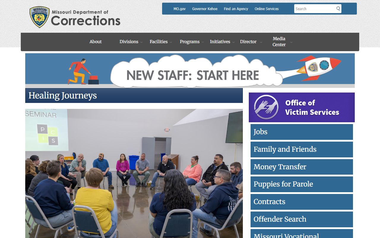 Dallas County criminal court records Missouri Department of Corrections source