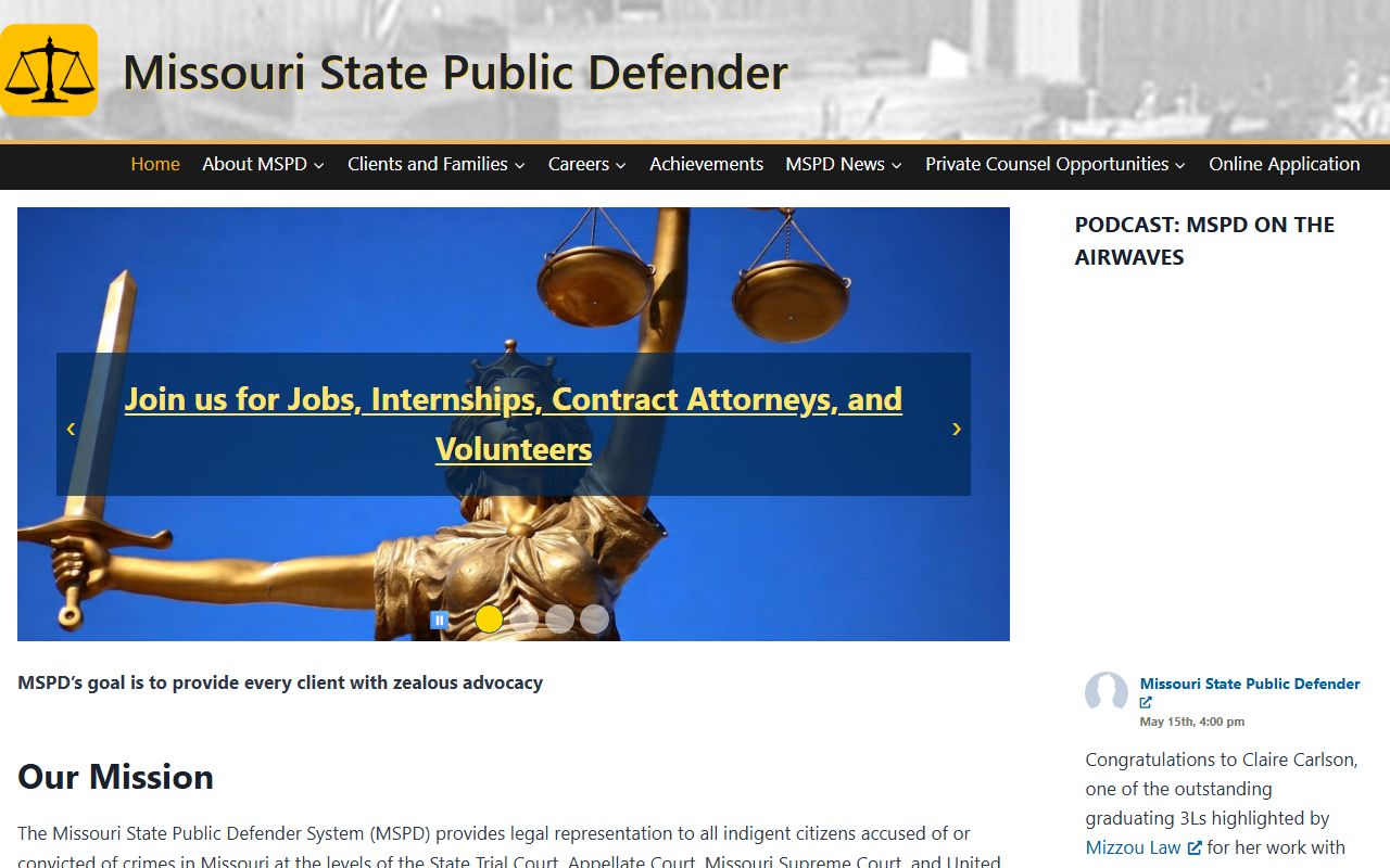 Dallas County criminal court records Missouri State Public Defender source