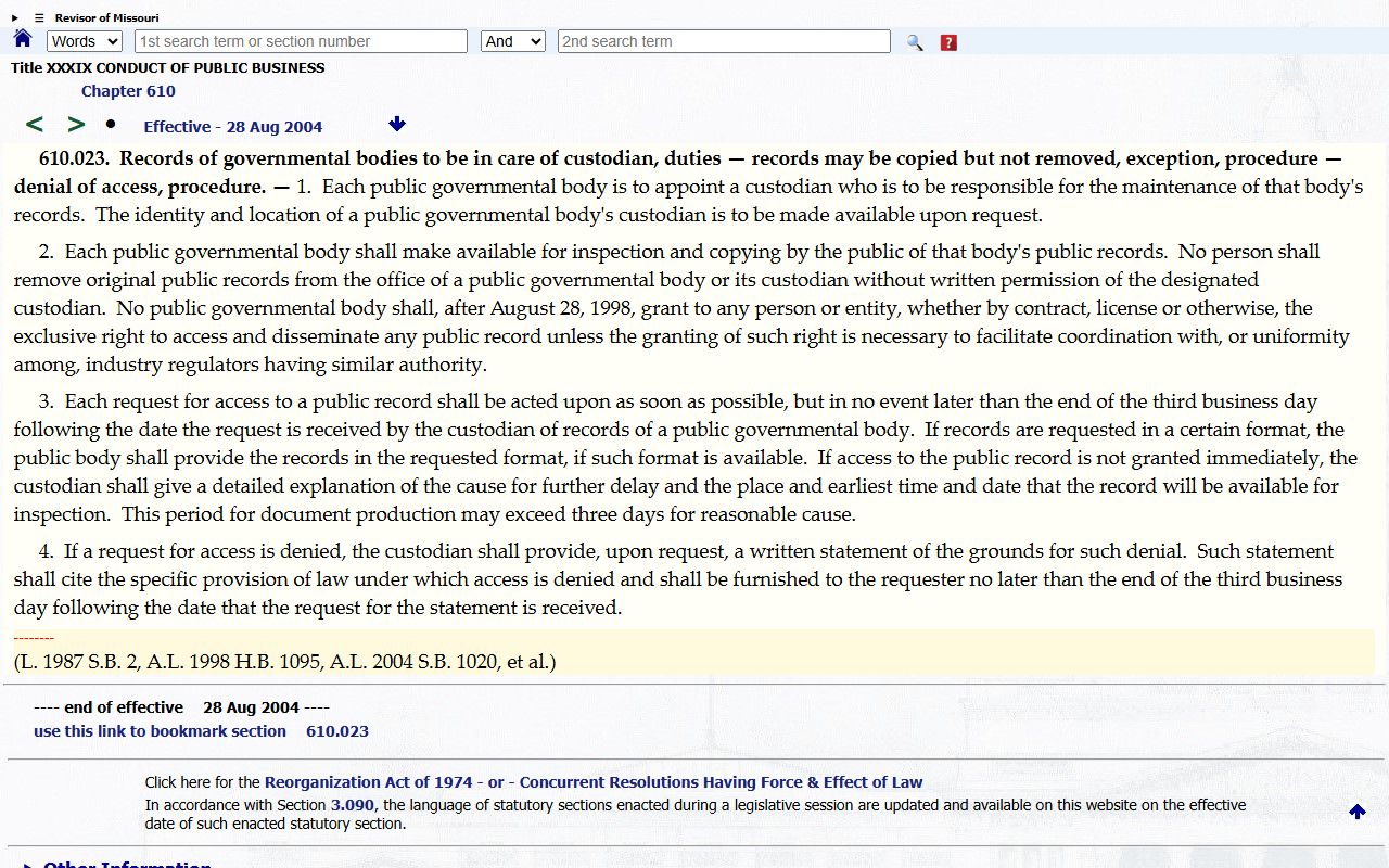 Dallas County court records public records custodian procedure