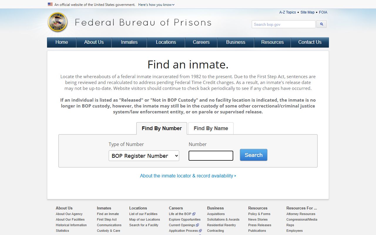Dallas County inmate records federal inmate locator