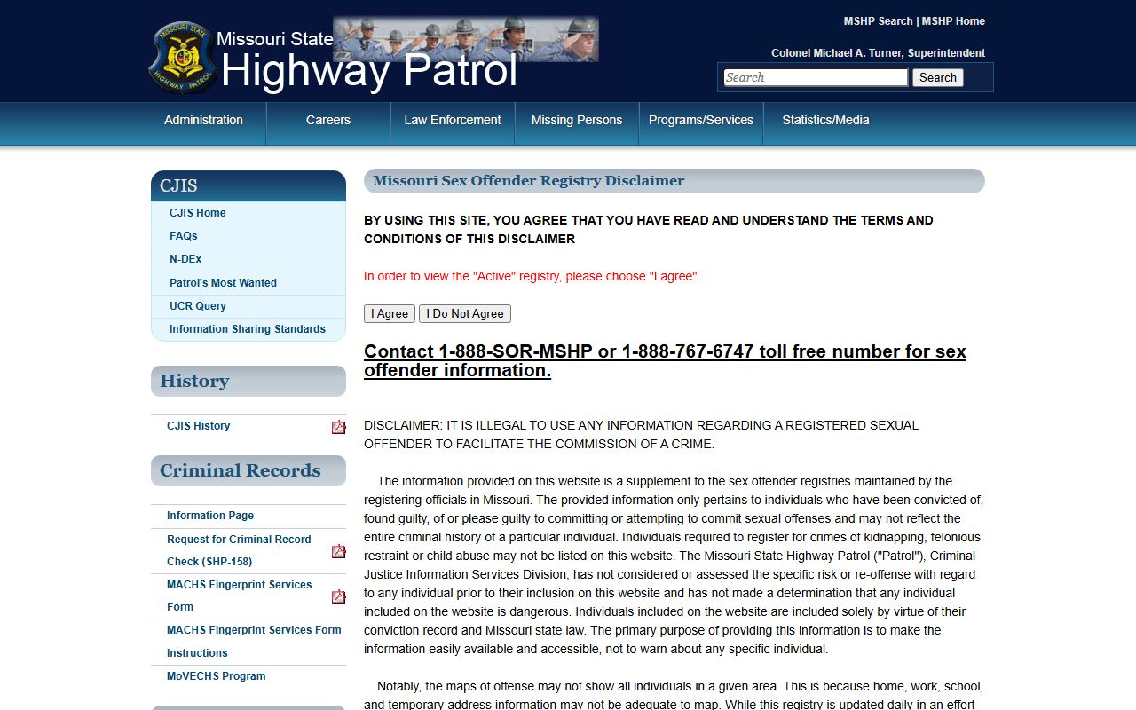 Dallas County warrant records Missouri sex offender registry information
